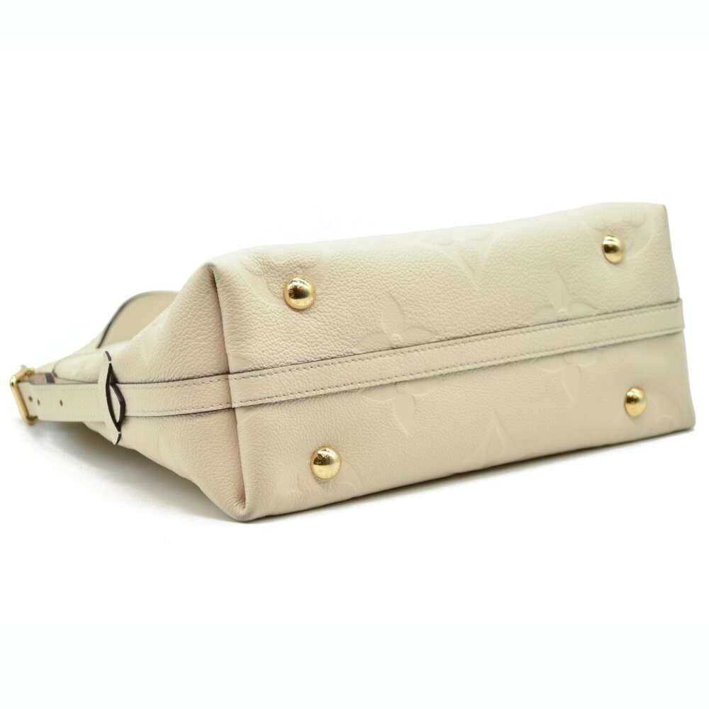 $3100 Louis Vuitton Empreinte Carryall PM Cream RFID Convertible Shoulder M46293 - Picture 8 of 12